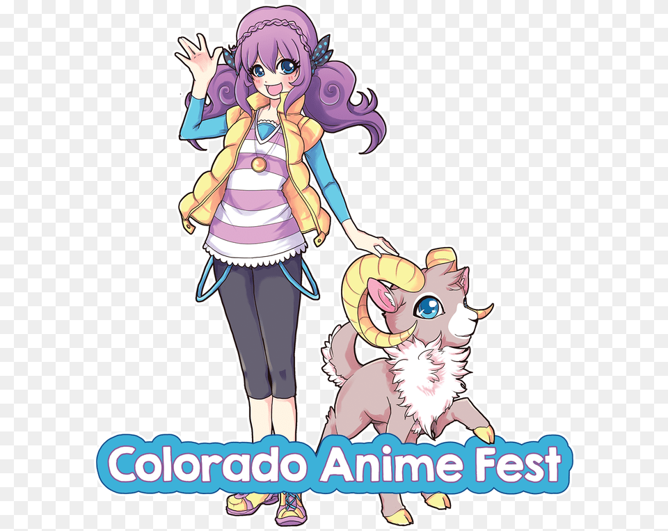 Colorado Anime Fest Transparent, Book, Comics, Publication, Baby Png