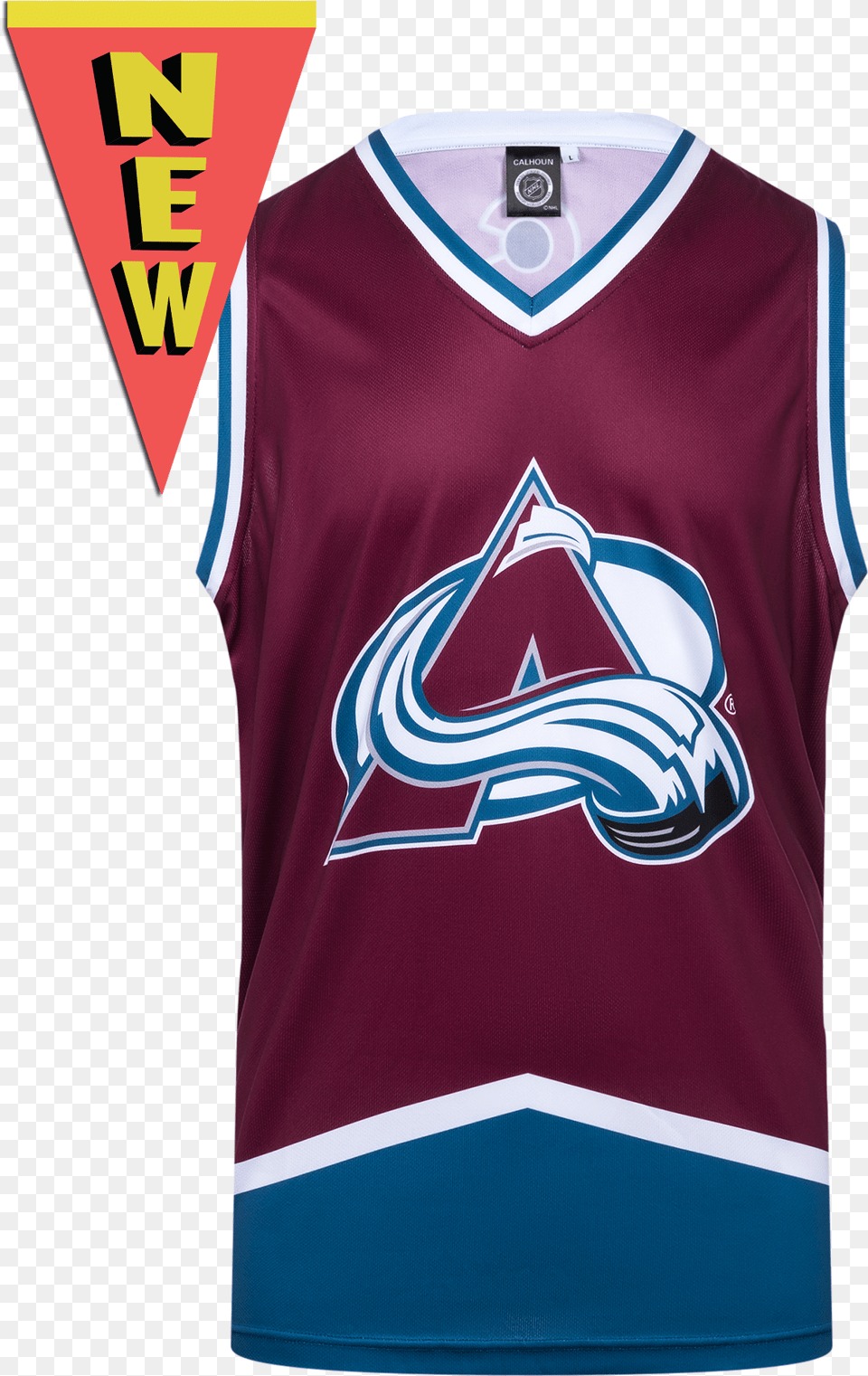 Colorado Avalanche Hockey Tankclass Colorado Avalanche, Clothing, Shirt, Jersey, Person Free Png Download