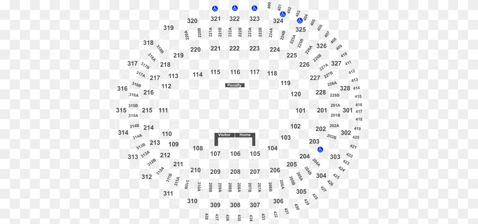 Colorado Avalanche Tickets At Canadian Tire Centre Canadian Tire Centre Seating Chart With Rows, Cad Diagram, Diagram Free Png Download