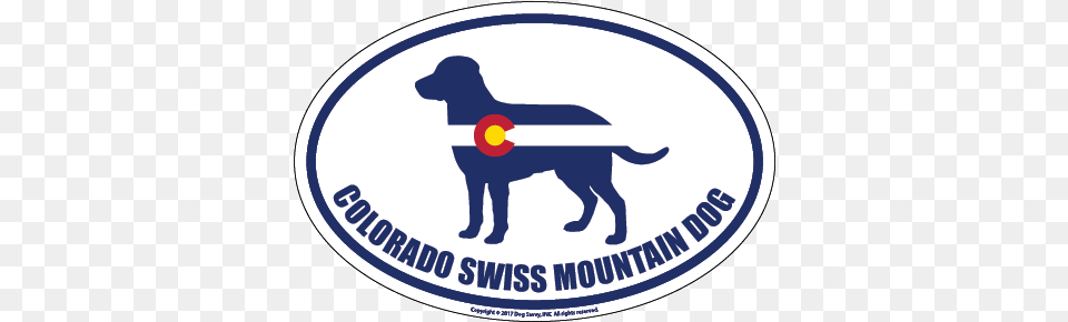 Colorado Breed Sticker Swiss Mountain Dog Dog Supply, Logo, Animal, Canine, Mammal Free Transparent Png