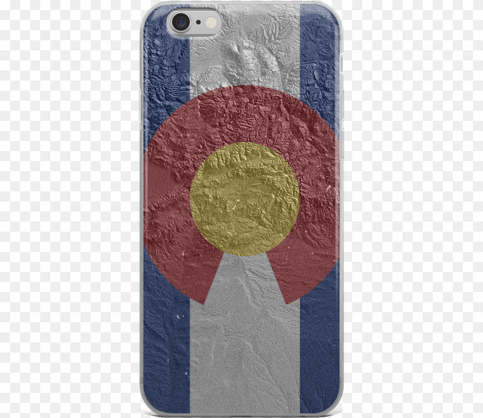 Colorado Flag Hillshade Map Iphone Case Colorado, Slate, Aluminium, Electronics, Phone Free Png