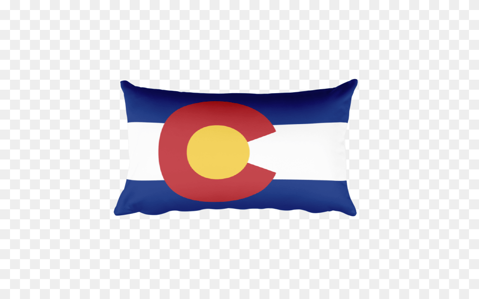 Colorado Flag Rectangle Pillow Colorado Plus, Cushion, Home Decor Free Transparent Png
