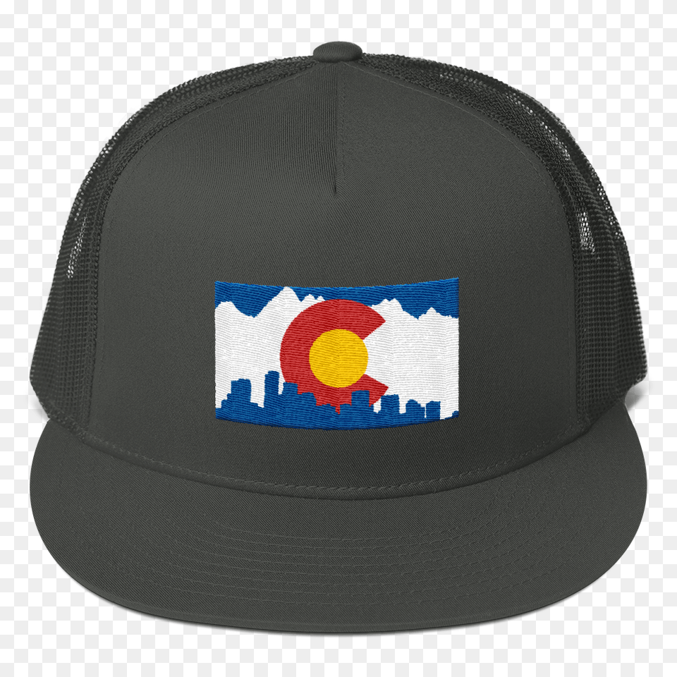 Colorado Flag Trucker Snapback Cap Rocky Mountain Souvenirs, Baseball Cap, Clothing, Hat Free Png Download