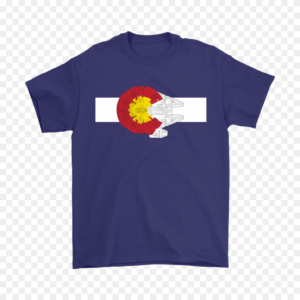 Colorado Millennium Falcon Star Wars Shirts Teeqq Store, Clothing, T-shirt, Shirt, Stain Png Image