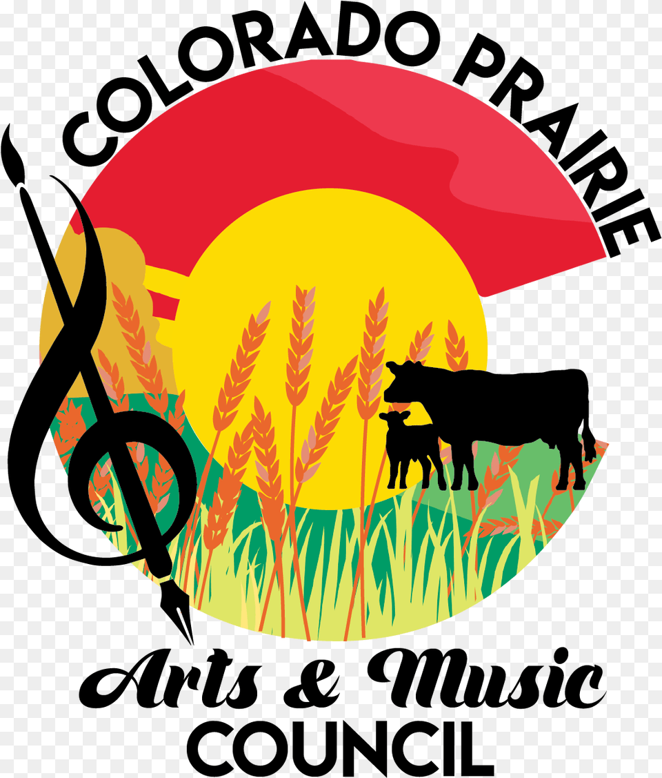 Colorado Prairie Arts And Music Council Graphic Design, Outdoors, Nature, Animal, Mammal Free Png Download