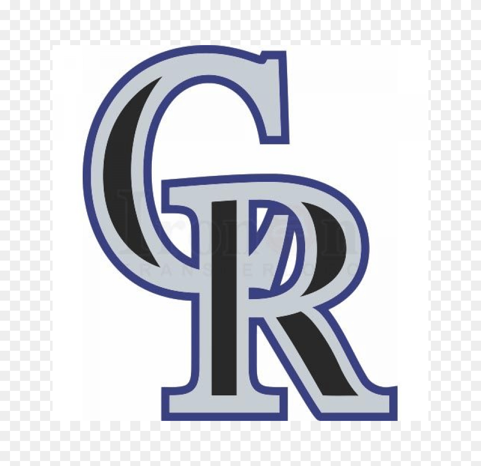 Colorado Rockies Iron On Transfers For Jerseys, Number, Symbol, Text, Mailbox Png Image