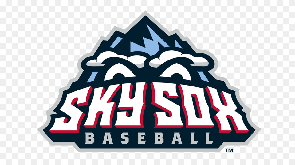 Colorado Springs Sky Sox Logo Colorado Springs Sky Sox Symbol, Bulldozer, Machine Png Image