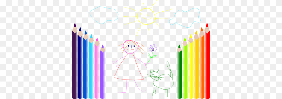 Colored Person, Art, Graphics, Pencil Free Png