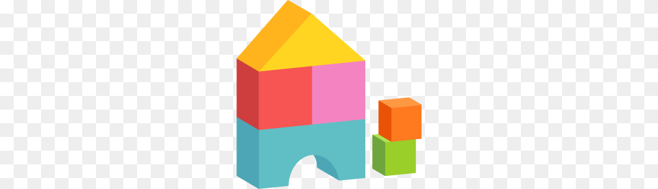 Colored Building Blocks Free And Vector Png