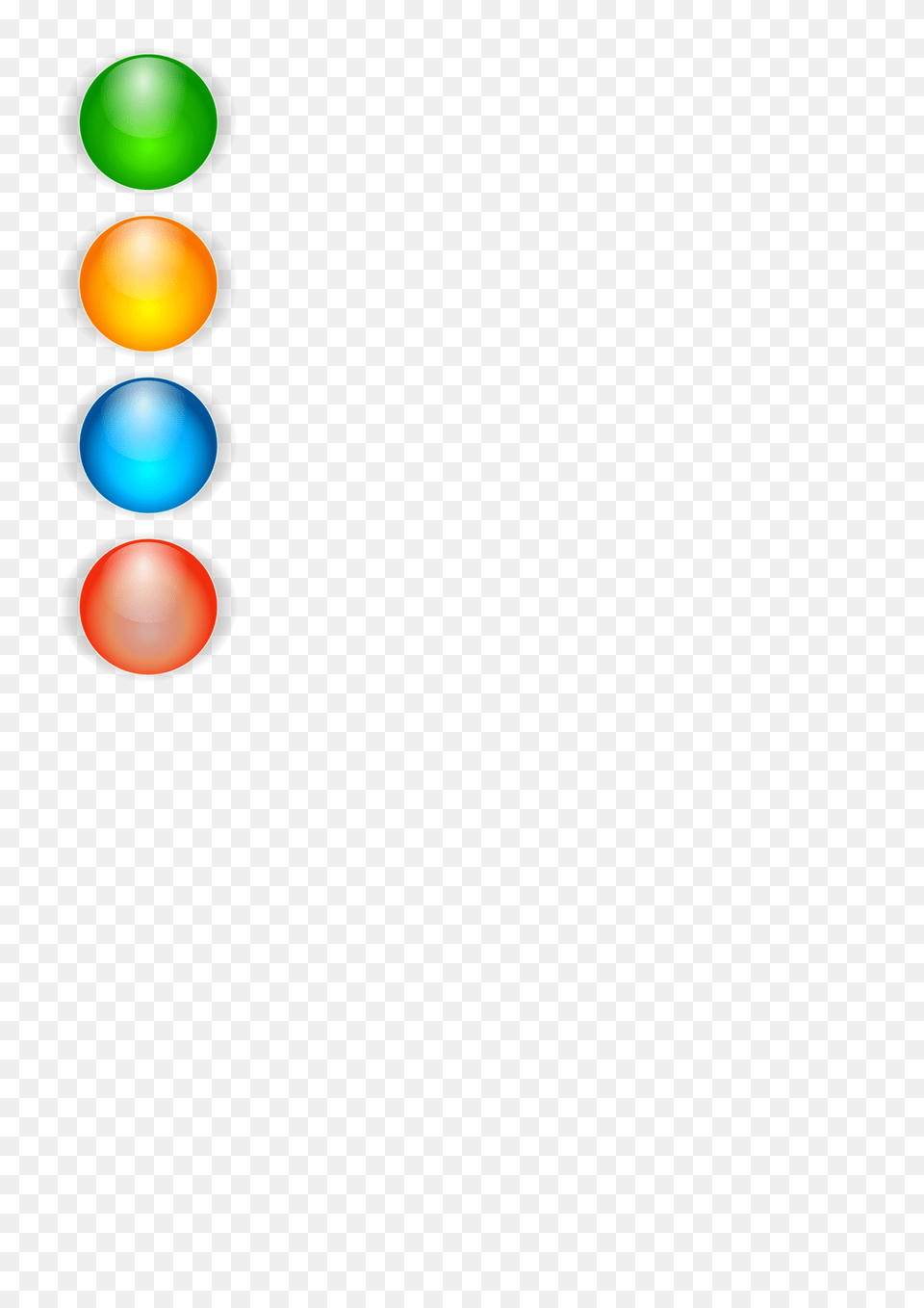 Colored Bullets Icons, Light, Sphere, Traffic Light, Flare Png Image