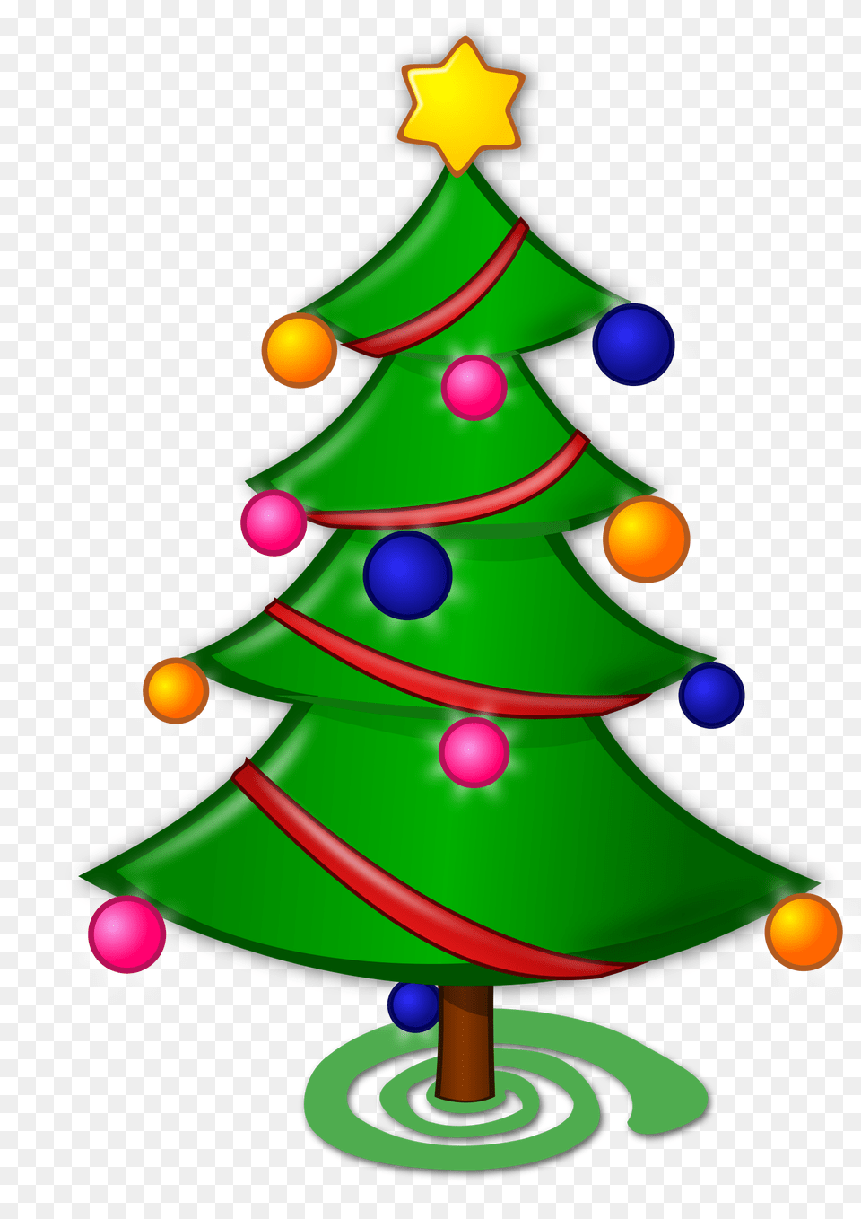 Colored Christmas Tree Icons, Christmas Decorations, Festival, Nature, Outdoors Png Image