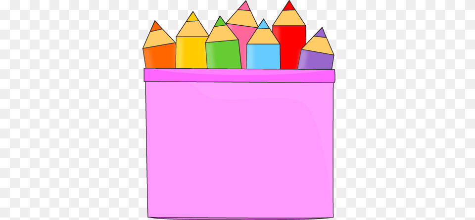 Colored Cliparts, Pencil, Crayon Png Image