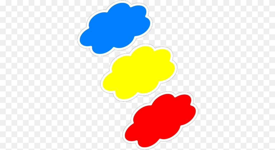 Colored Clouds Svg Clip Art For Web Download Clip Art Clipart Coloured Clouds, Food, Ketchup Free Transparent Png