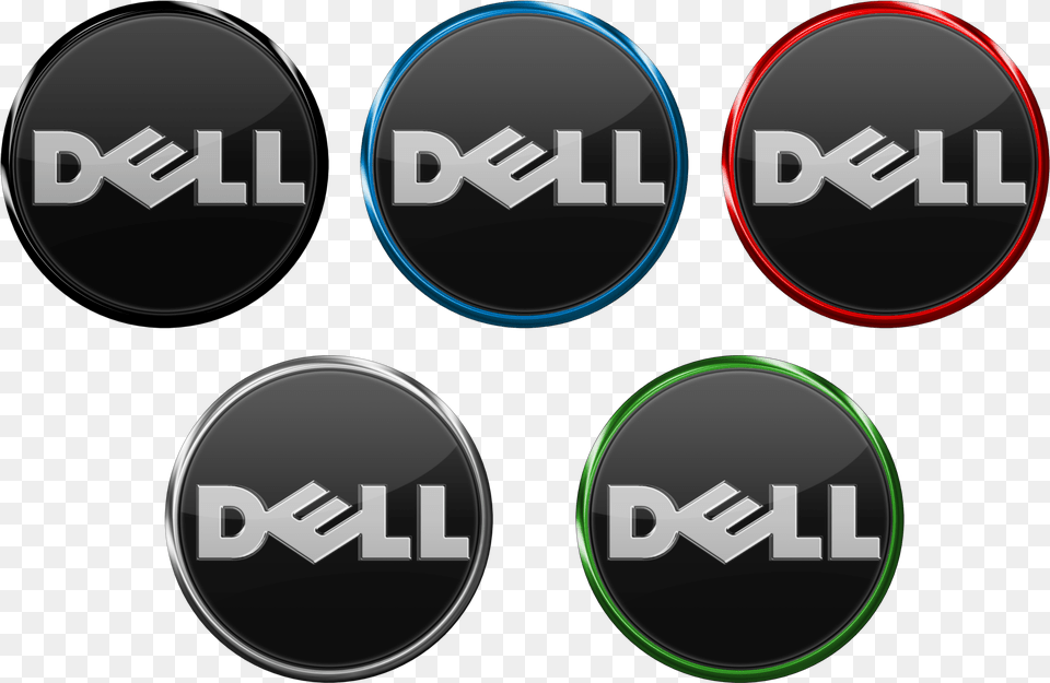 Colored Dell Logos By Arrow 4 U Dell, Logo, Disk, Symbol Free Png