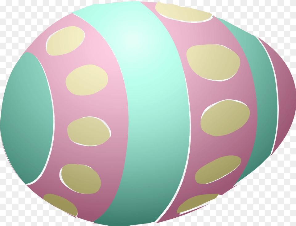 Colored Egg Clipart, Easter Egg, Food Free Transparent Png