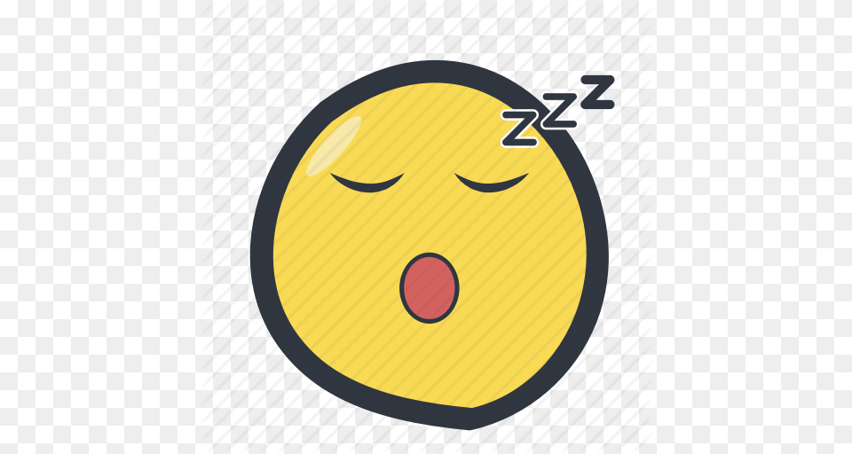 Colored Emoji Emoticon Sleep Emoji Zzz Icon, Food, Produce, Plant, Fruit Free Transparent Png