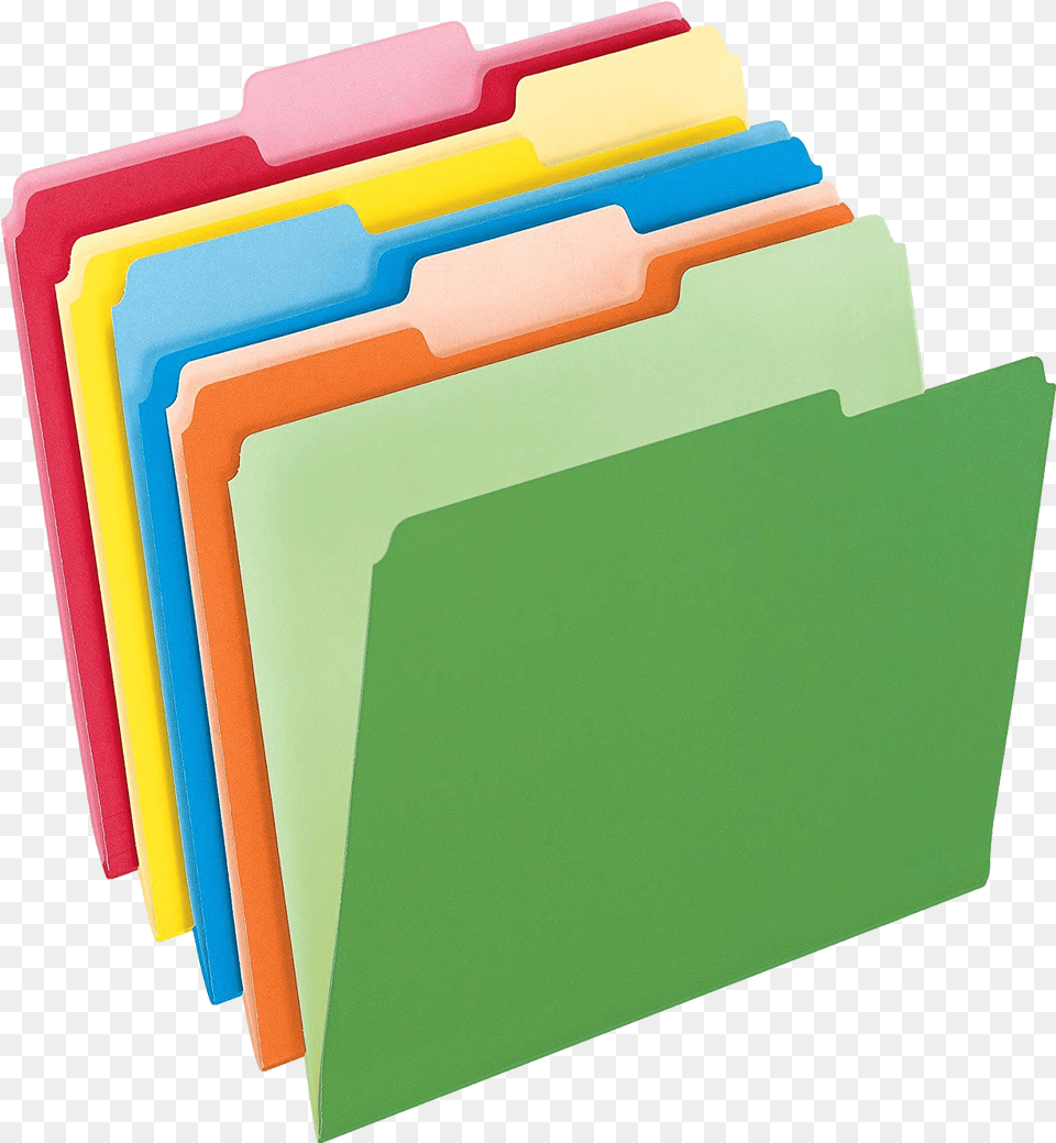 Colored File Folders, File Binder, File Folder Free Png