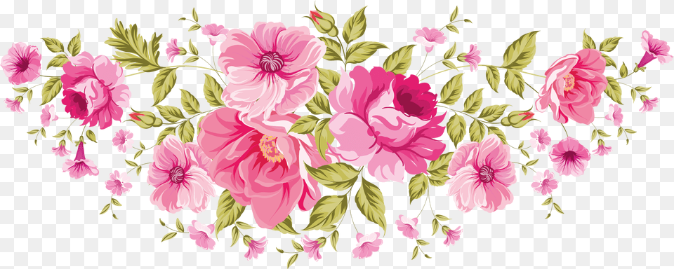 Colored Floral Image Background Arts Vector Vintage Flowers, Art, Floral Design, Flower, Graphics Png