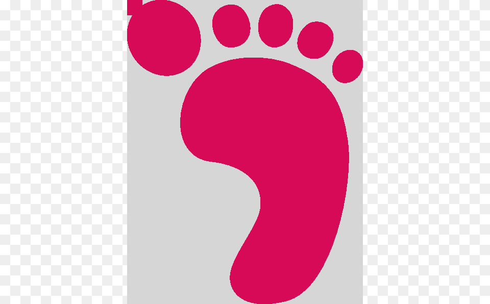 Colored Foot Print Clip Art, Footprint Free Transparent Png