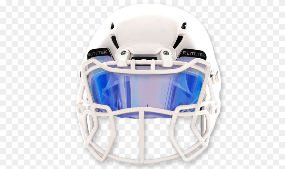 Colored Football Visors By Elitetek Black Football Helmet Visor, American Football, Person, Playing American Football, Sport Free Transparent Png