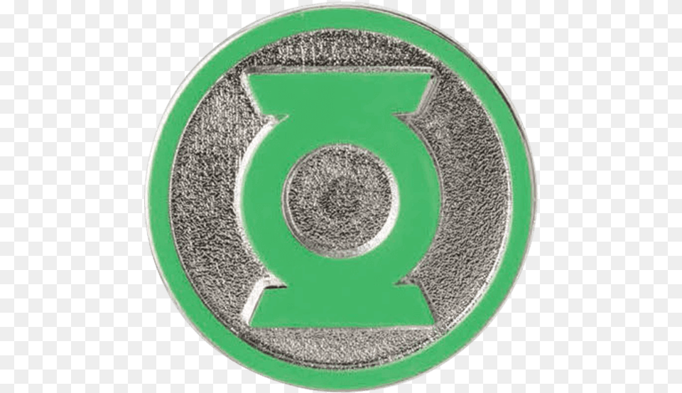 Colored Green Lantern Logo Lapel Pin Emblem, Number, Symbol, Text, Tape Free Png