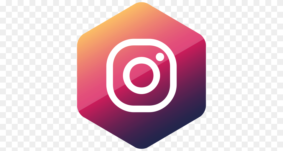 Colored Hexagon High Quality Instagram Media Social Social, Disk Png Image