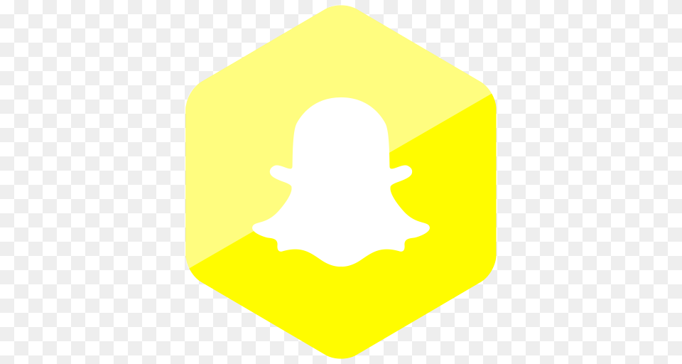 Colored Hexagon High Quality Media Snapchat Social Social, Sign, Symbol, Disk Png Image