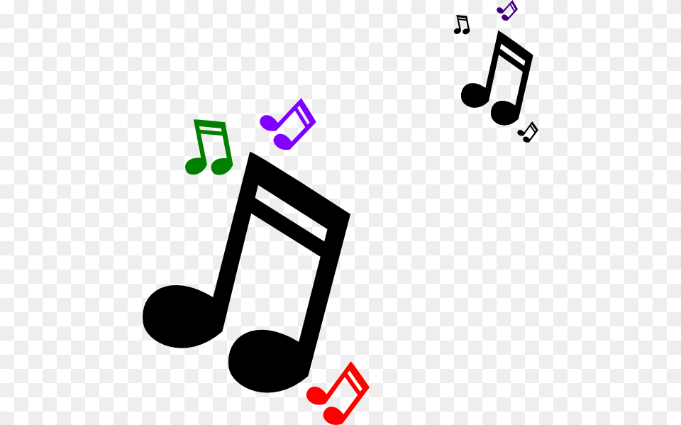 Colored Music Notes Clip Art For Web, Smoke Pipe Png