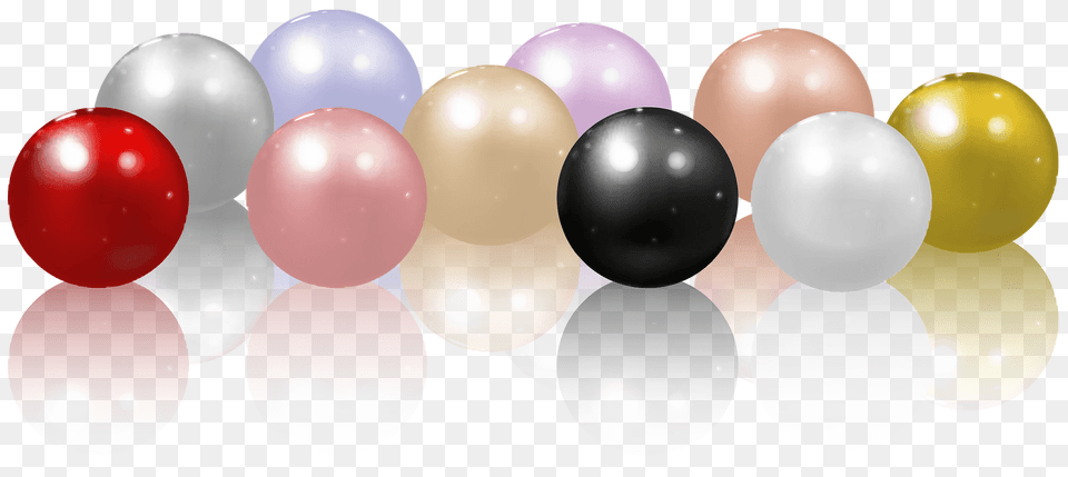 Colored Pearl Gemstones Clipart, Balloon, Sphere Free Png Download