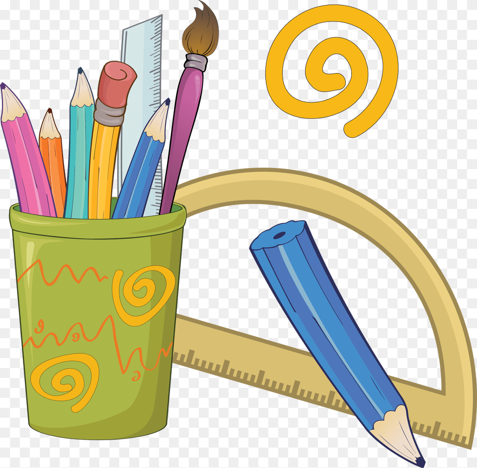 Colored Pencil Drawing Clip Color Pencils In Can Clipart Free Transparent Png