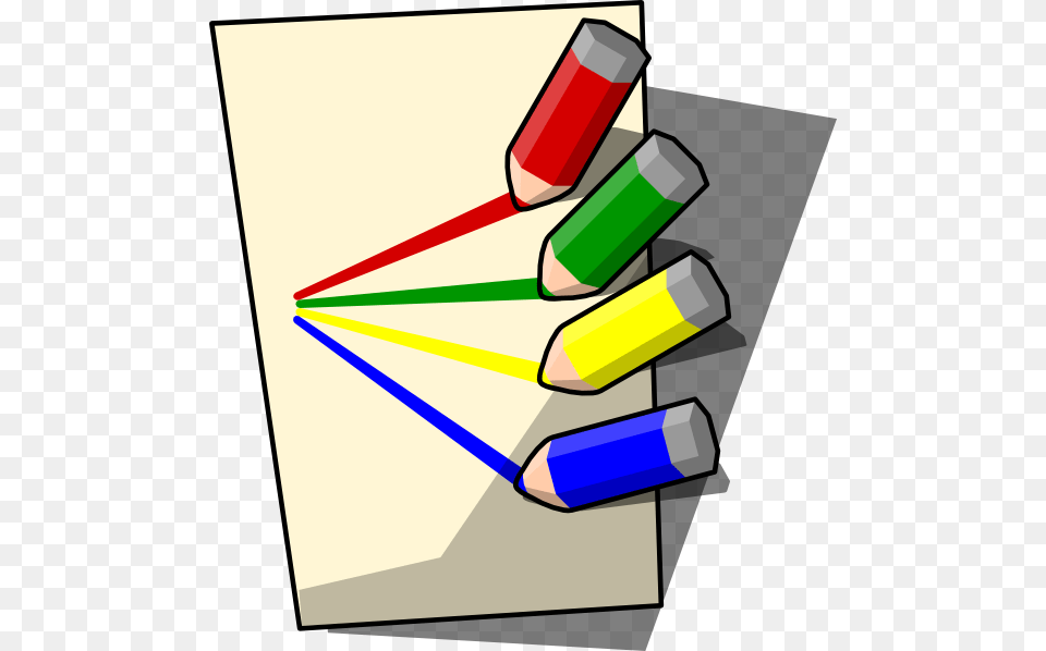 Colored Pencils Clip Art, Pencil, Dynamite, Weapon Png Image