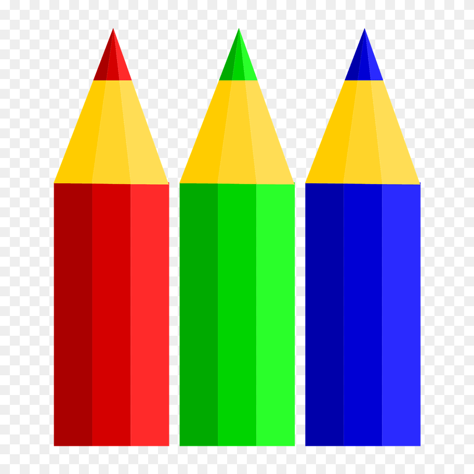 Colored Pencils Clipart, Pencil Free Png