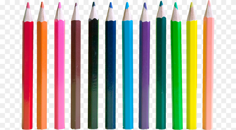 Colored Pencils Cylinder, Pencil Png Image