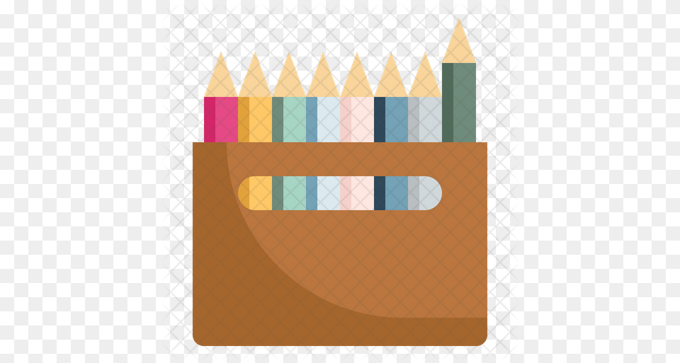 Colored Pencils Icon Graphic Design, Pencil Free Transparent Png