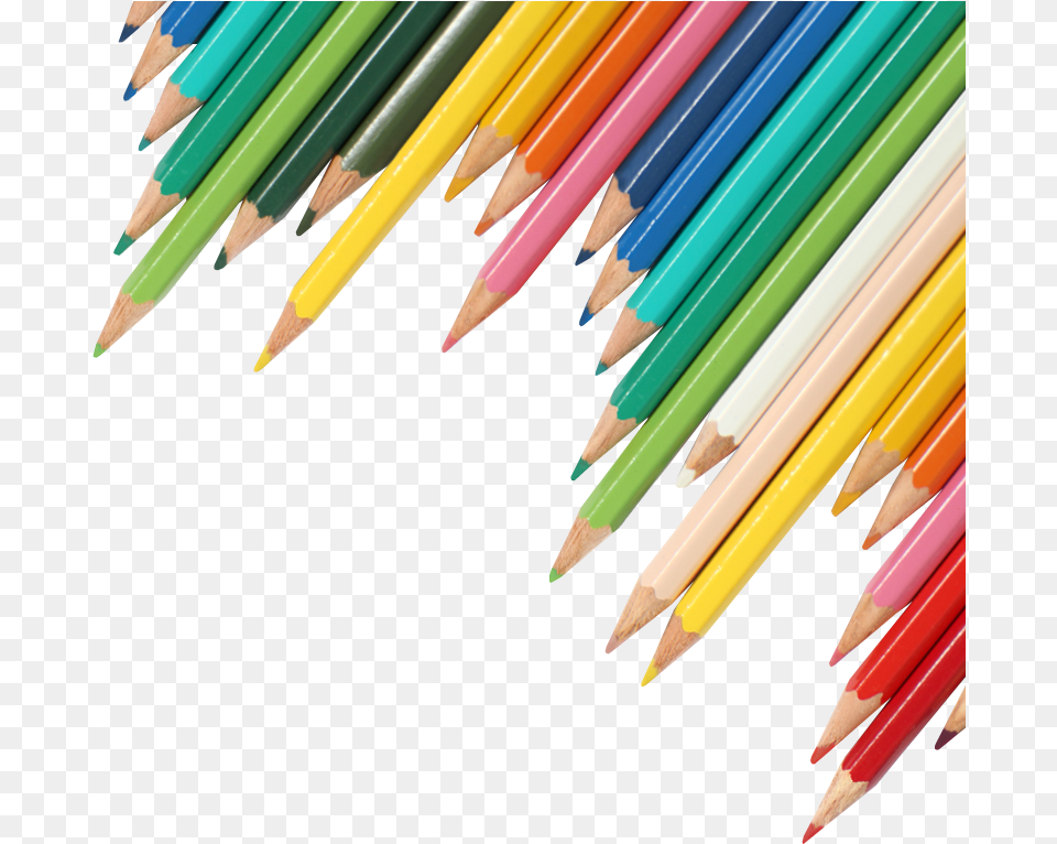 Colored Pencils Transparent Background, Pencil Png