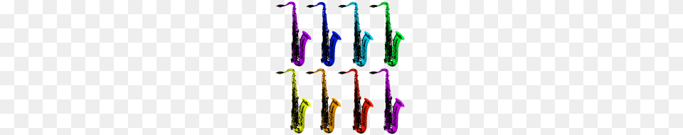 Colored Saxophones, Musical Instrument, Saxophone Free Png