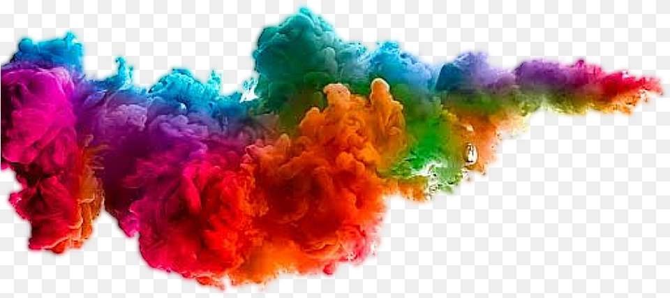 Colored Smoke Colors Holi, Mineral, Accessories Free Png Download