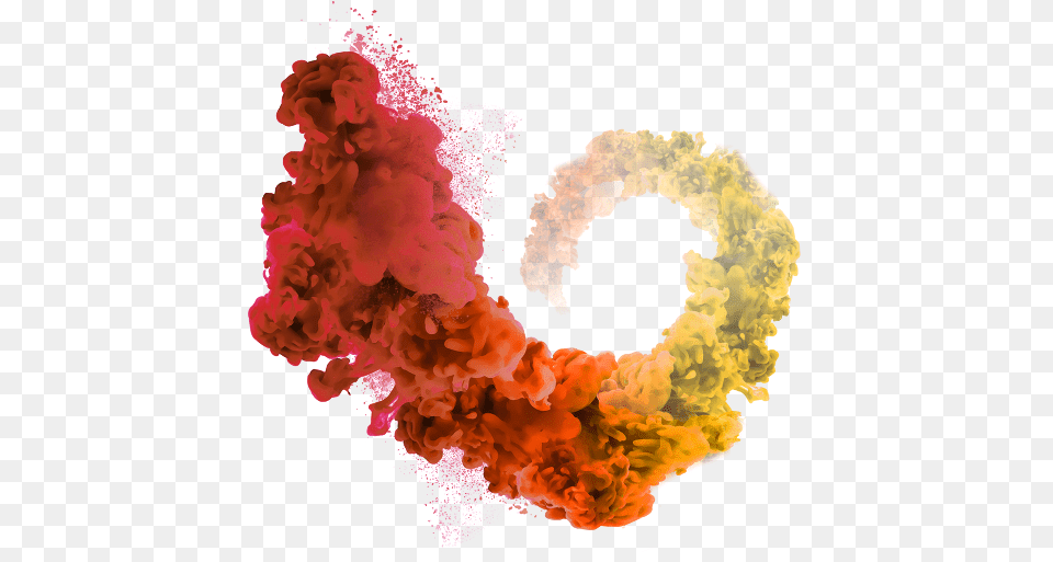 Colored Smoke Explosion, Art, Graphics, Pattern Png