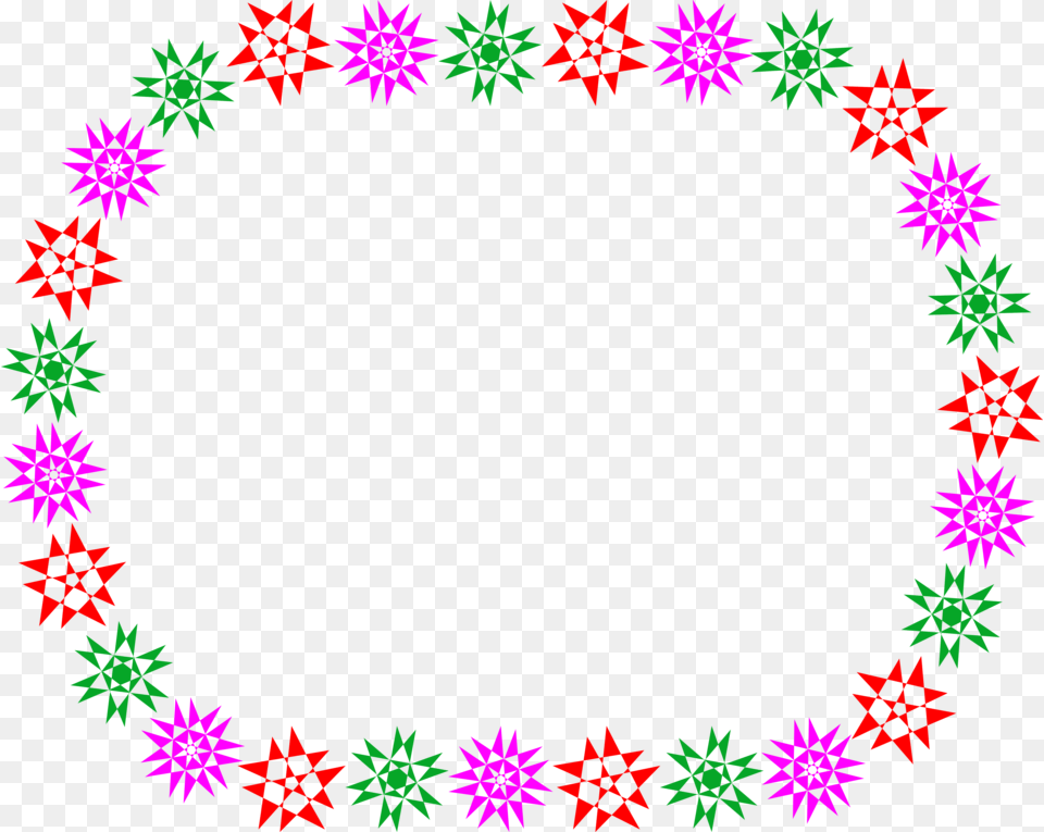 Colored Snowflake Border Clipart Jpg Freeuse Library Blank With Colored Border, Purple, Pattern, Art, Floral Design Free Png