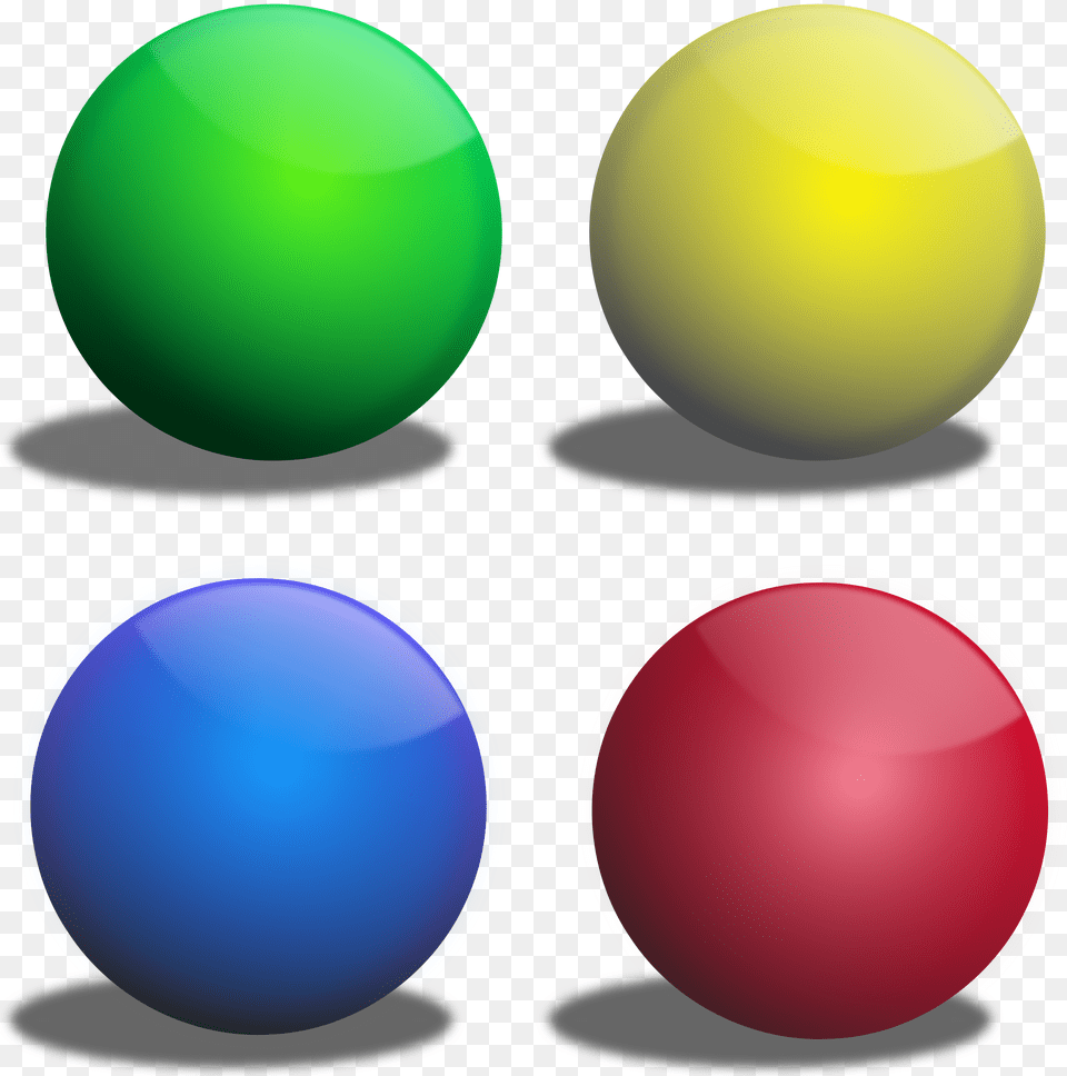 Colored Spheres, Sphere, Egg, Food Free Png Download