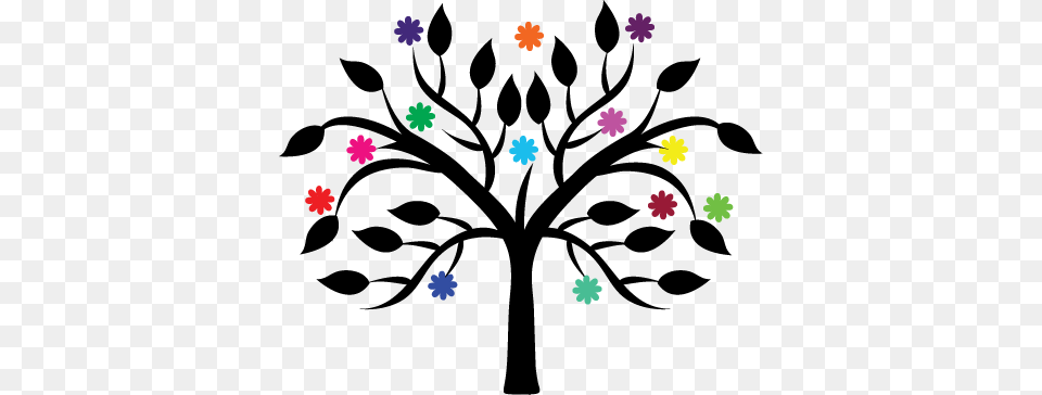 Colored Tree Tree Png