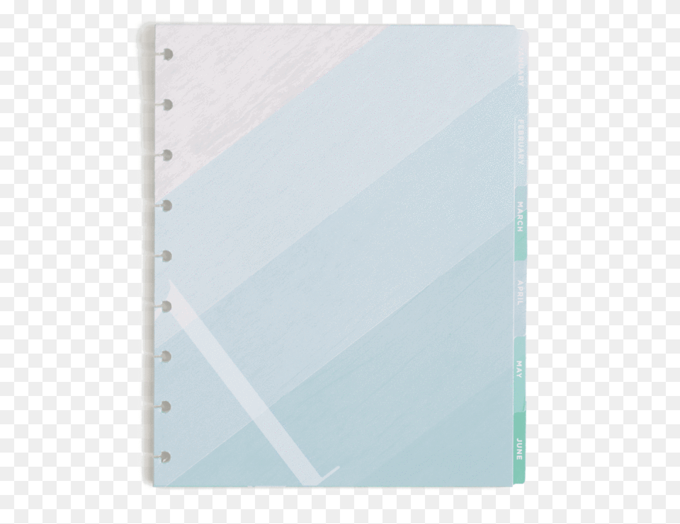 Colorful 12 Month Dividers For Inkwell Horizontal, File Binder, White Board, Diary Png Image