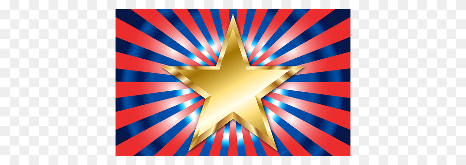 Colorful Gold, Star Symbol, Symbol, Lighting Free Png Download