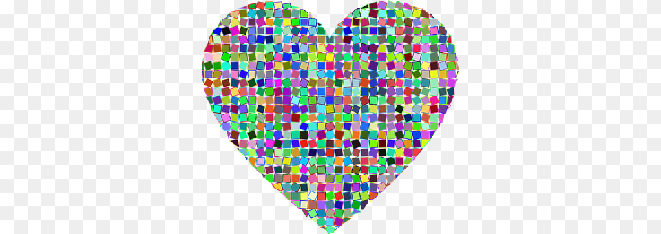 Colorful Art, Heart, Tile, Collage Free Png Download