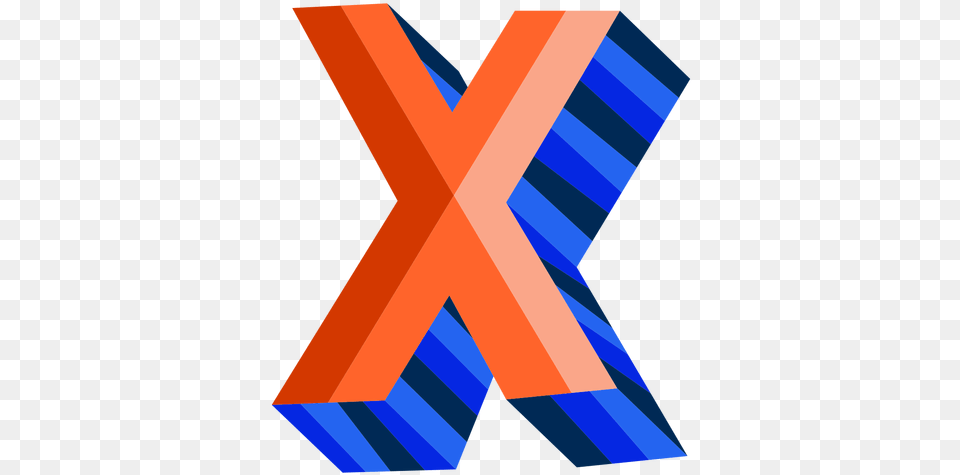 Colorful 3d Letter X Letra X 3d, Flag, Art, Graphics, Logo Free Transparent Png