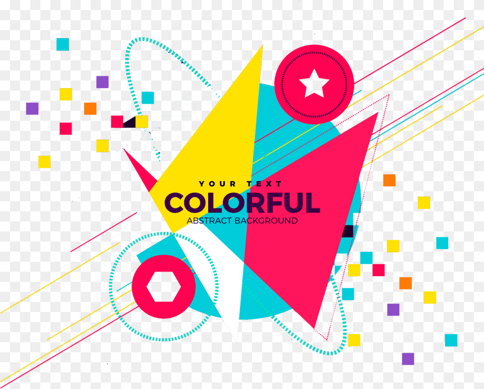 Colorful Abstract Background Design Abstract Vector Background, Art, Graphics, Toy Png Image