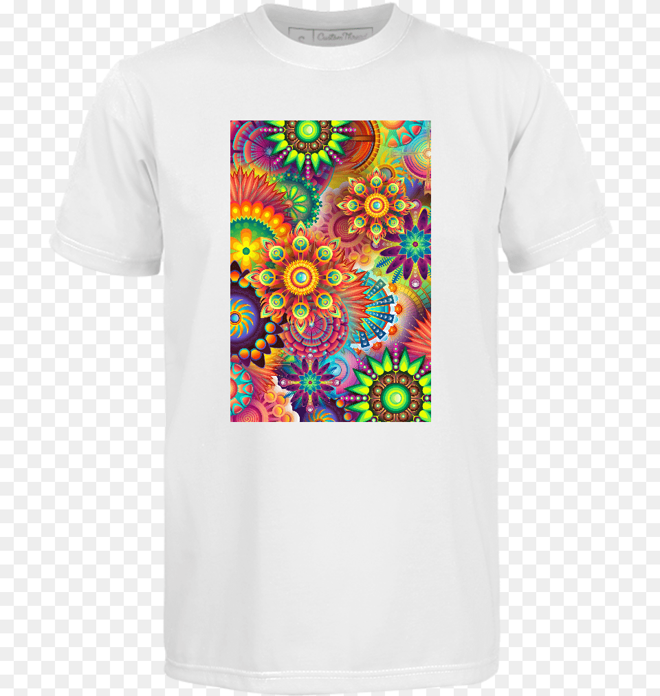 Colorful Abstract T Shirt T, Clothing, T-shirt, Pattern, Dye Png Image