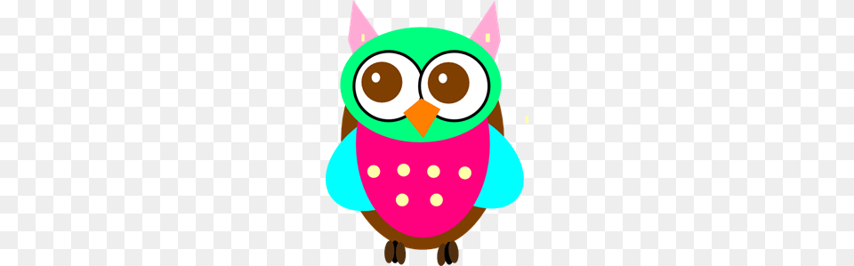 Colorful Baby Owl Chick Clip Art For Web, People, Person, Nature, Outdoors Png