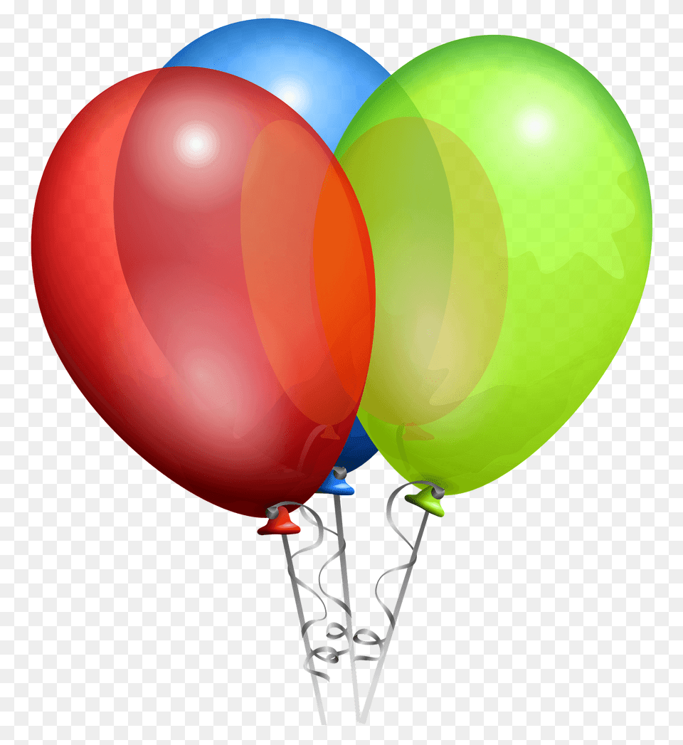 Colorful Balloons Clipart, Balloon Free Png