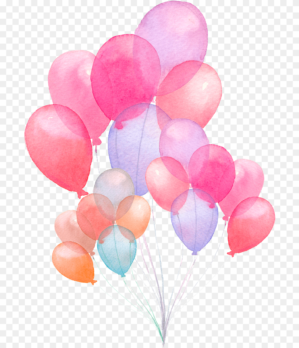 Colorful Balloons Picture, Balloon, Plant Png Image